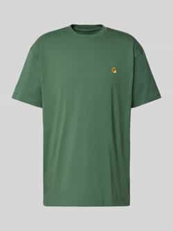 Carhartt Work In Progress T-shirt met labelstitching model 'SCRIPT'
