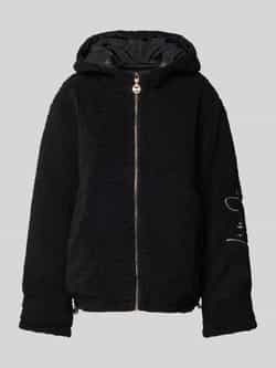 LIU JO SPORT Fleecejack met labelstitching