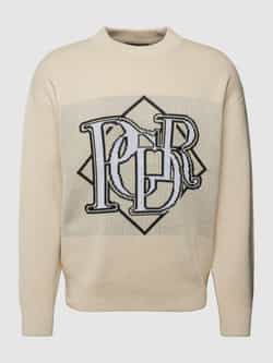 Pegador Gebreide pullover met labelstatement model 'Kingdom'