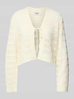 Only Regular fit cardigan met ajourpatroon model 'LYKKE'