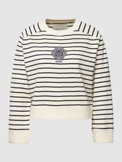 Gant Sweatshirt met streepmotief