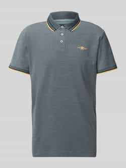 Tom Tailor Regular fit poloshirt met contraststrepen
