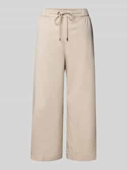 S.Oliver BLACK LABEL Wide leg culotte van popeline