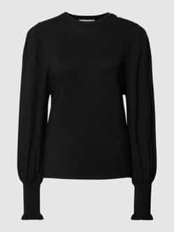 Fabienne Chapot Gebreide pullover met pofmouwen model 'Molly Balloon'