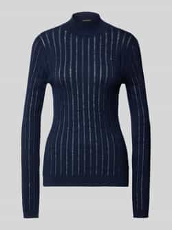 Boss Gebreide pullover met structuurmotief