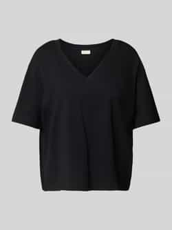 Tom Tailor Denim Boxy fit T-shirt van puur katoen