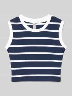 Blue Effect Korte top met streepmotief