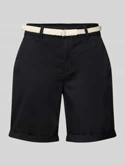 S.Oliver RED LABEL Regular fit korte chino met gevlochten riem