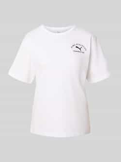 Puma T-shirt met labelstitching