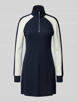 Calvin Klein Jeans Mini-jurk met viscose en schipperskraag model 'FALL'