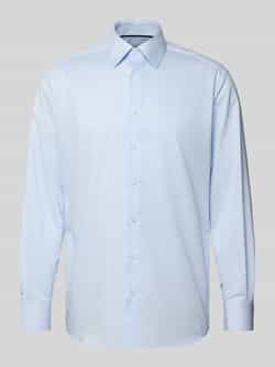 Eterna Modern fit zakelijk overhemd van katoen met kentkraag