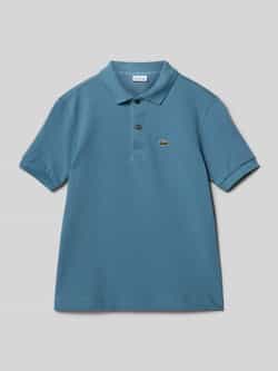 Lacoste Regular fit poloshirt met labeldetail