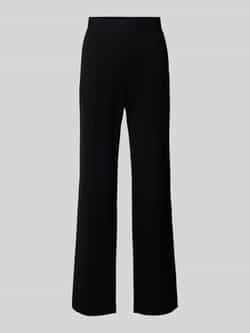 Christian Berg Woman Regular fit stoffen broek met vaste persplooien