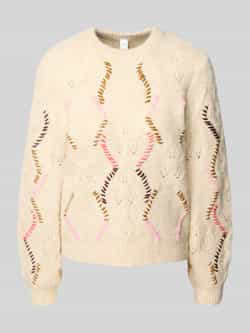 YAS Gebreide pullover met stitchings model 'GABBI'