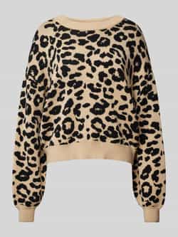 Noisy May Gebreide pullover met ronde hals model 'CHARLOTT'