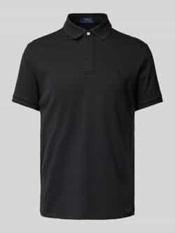 Polo Ralph Lauren Custom slim fit poloshirt met logostitching model 'INTERLOCK'