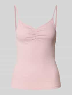 Only Slim fit top met bandjes van puur katoen model 'CARLOTTA'