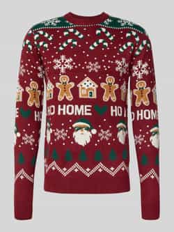 Lindbergh Gebreide pullover in all-over look model 'Santa'