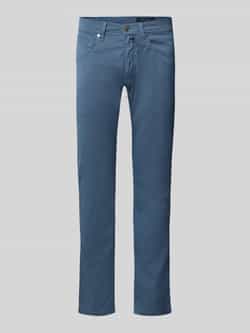 Pierre Cardin Tapered fit chino met structuurmotief model 'Lyon'
