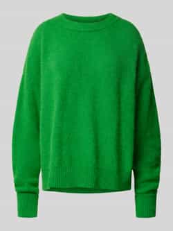 American vintage Oversized gebreide pullover met ribboorden model 'VITOW'