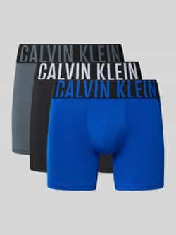 Calvin Klein Underwear Boxershort met elastische band met logo in een set van 3 stuks model 'BOXER'
