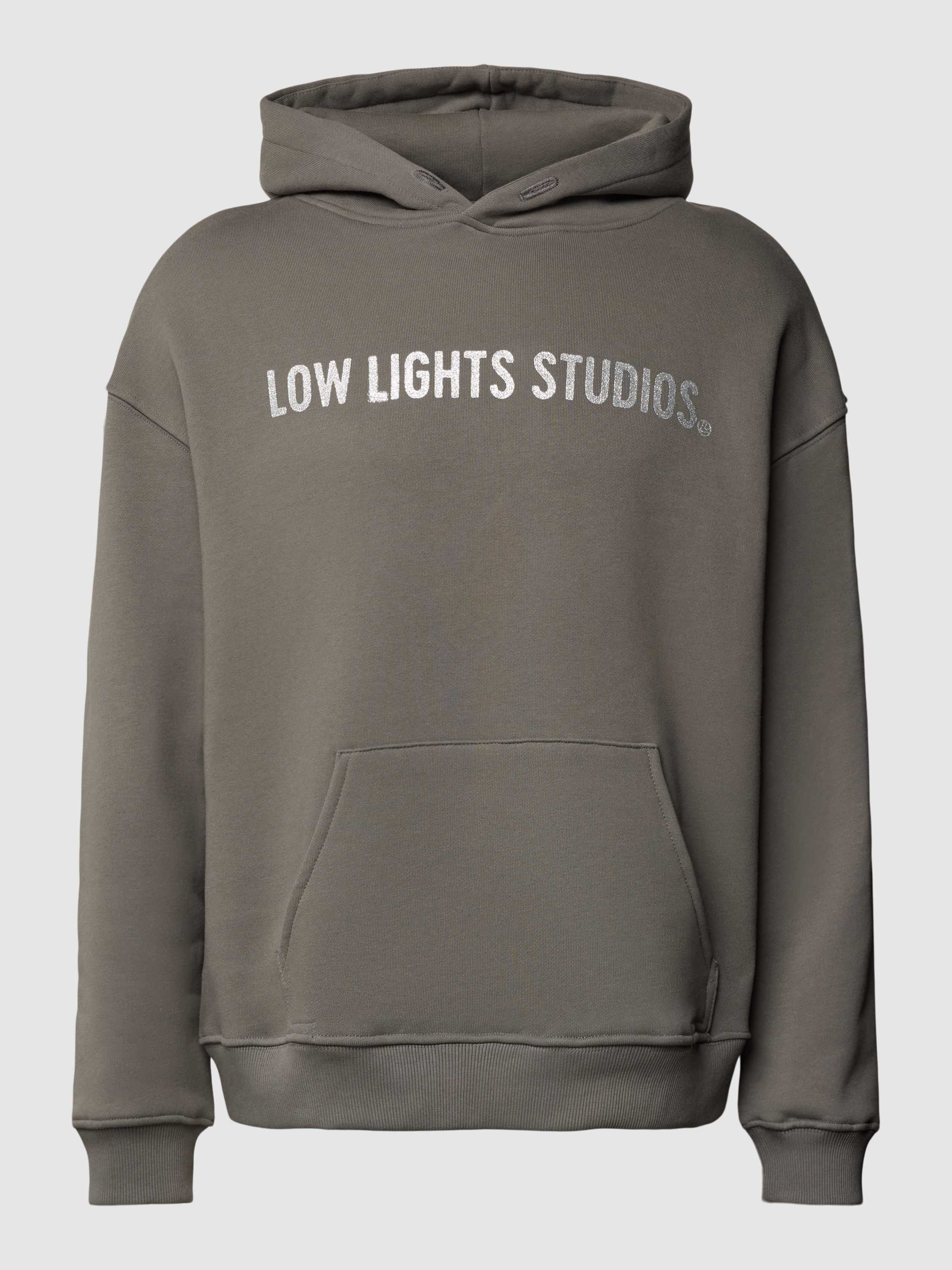 Low Lights Studios Hoodie met labelprint