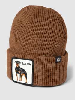 GOORIN BROS. Gebreide muts met motiefpatch model 'Ruff Stuff'