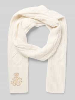 Lauren Ralph Lauren Sjaal met labeldetail