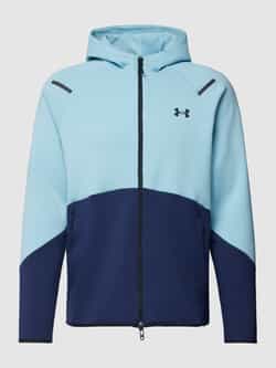 Under Armour Sweatjack in two-tone-stijl model 'Unstoppable'
