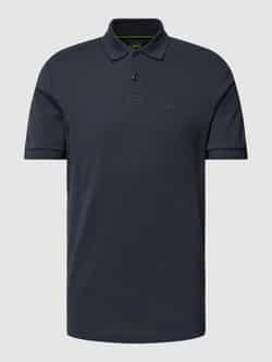 Hugo Boss Donkerblauw poloshirt korte mouw Blue Heren