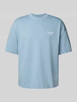 Carhartt Work In Progress T-shirt met geribde ronde hals