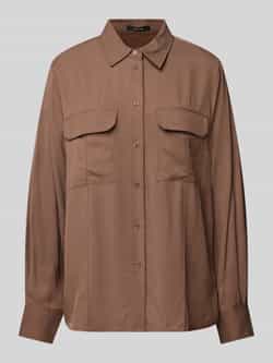 Opus Overhemdblouse met knoopsluiting model 'Flara'