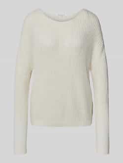 Christian Berg Woman Gebreide pullover met extra brede schouders