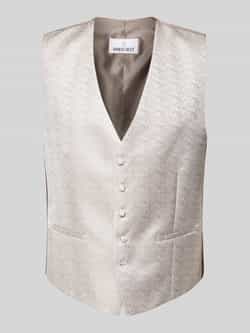 Wilvorst Gilet met strookzakken