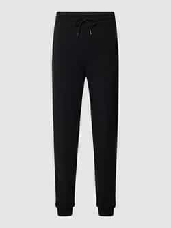 Hugo Boss Zwarte sportieve broek Dimacs model Black Heren