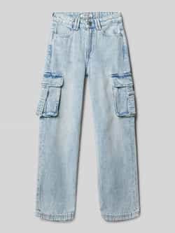 Garcia straight leg light blue denim
