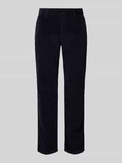 JOOP! JEANS Modern fit corduroy broek met riemlussen model 'Matthew'