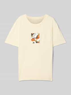 Jack & jones T-shirt met labelprint model 'TAVIRA'