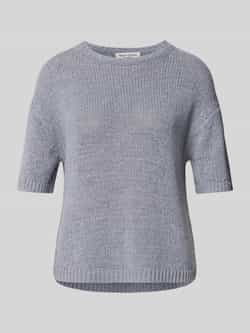 Marc O'Polo Loose fit gebreide pullover met korte mouwen