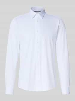 Boss Slim fit zakelijk overhemd met structuur model 'P-ROAN'