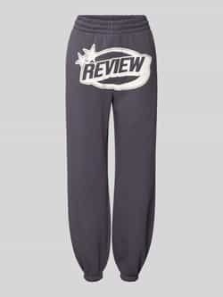 Review Sweatbroek met elastische band