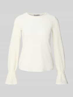 Christian Berg Woman Selection Lang shirt met ballonmouwen