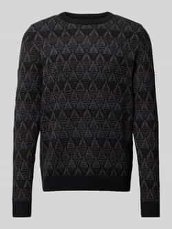 Jack & Jones Premium Gebreide pullover met ribboorden model 'EDDIE'