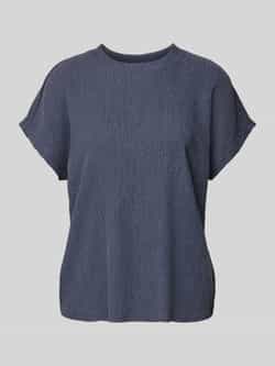 Christian Berg Woman T-shirt met structuurmotief