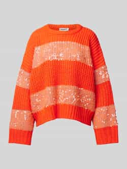 Essentiel Antwerp Gebreide pullover met pailletten