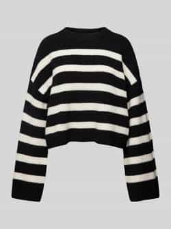 EDITED Gebreide pullover met ronde hals model 'Louise'