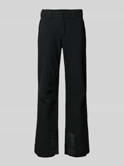 LUHTA Flared stoffen broek met ritszakken model 'KUMPULA'