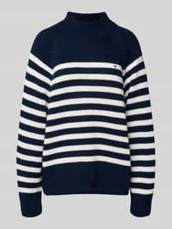 Tommy Hilfiger Loose fit gebreide pullover van puur katoen