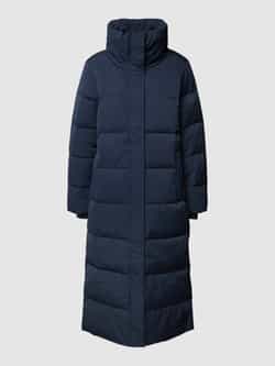 MSCH Copenhagen Gewatteerde lange jas opstaande kraag model 'Petra Pavinaria'