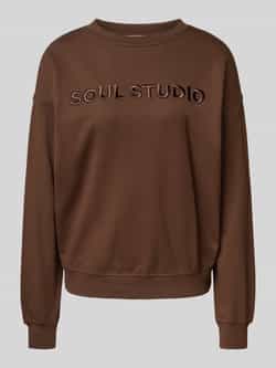 Smith and Soul Sweatshirt met statementstitching model 'SOUL STUDIO'